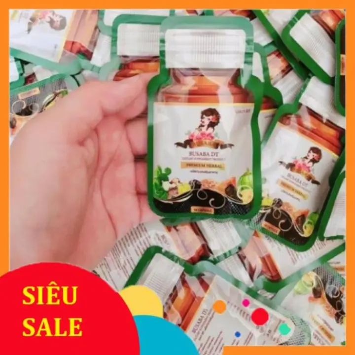 Combo 5 Gói Giảm Cân Khữ Mỡ Busaba Thái Lan ️(Gói 10v) Thái Lan Hiệu Quả Nhanh – No Brand – top1shop