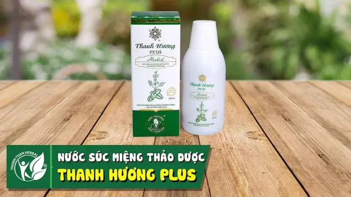Nước súc miệng thơm miệng Thanh Hương Plus