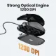 Chuột UGREEN MU007 Basic Mice Chuột USB Ba Nút MU007, 1200DPI, Dây dài 1m5, Màu Đen. 