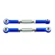 [COD][Free shipping] 2Pcs Metal Adjustable Steering Linkage Servo Link Pull Rod for Traxxas Slash 4X4 5807 HQ727 1/10 RC Car Upgraded Parts. 
