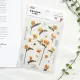 Sticker hoa lá aesthetics vintage, nhãn dán trong suốt hoa hồng không thấm nước dán mũ bảo hiểm trang trí bullet journal. 