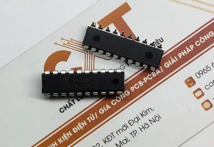 SN74LS245N IC TXRX NON-INVERT 5.25V 20DIP