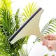 Cây lau kính, gạt kính, lau gương đầu silicon có lỗ treo móc K323, dùng cho xe hơi, nhà bếp, phòng tắm.. 