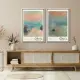 Nghệ thuật nổi tiếng Great Wave Off kanagawa Poster đêm đầy sao Mặt Trời Mọc Claude Monet canvas sơn cho phòng khách trang trí nhà. 