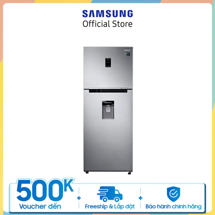 [Trả góp 0%]Tủ lạnh Samsung hai cửa Twin Cooling Plus 375L (RT35K5982S8)