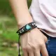 Vòng Tay 12 Cung Hoàng Đạo, Vòng Tay Da Handmade May Mắn. 