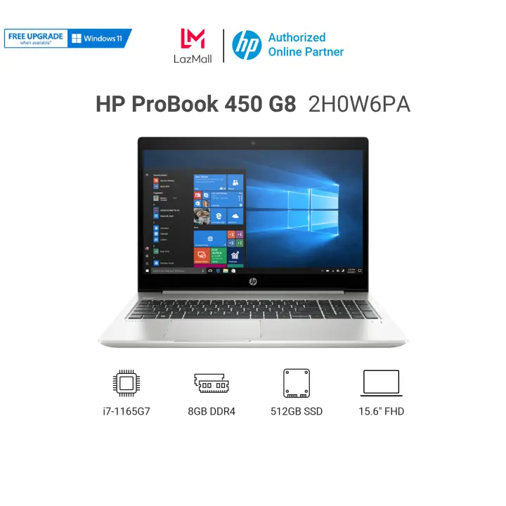 Laptop HP ProBook 450 G8 2H0W6PA i7-1165G7