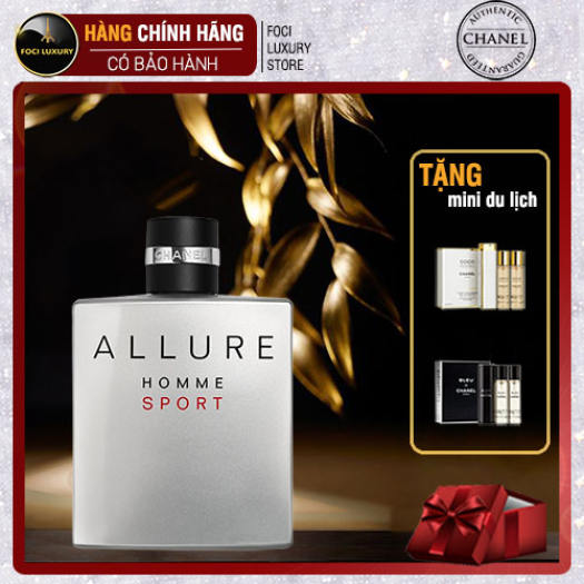 Chanel Allure, Nước Hoa Nam Chanel Allure Homme Sport EDT 100ml Chính Hãng  - Nước hoa nam 