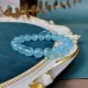 Vòng tay Aquamarine ngọc hải lam size 10 li phong thủy mệnh Thủy, Mộc | Hoa Minh Gem. 