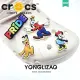 Dép Charm chữ thập jibbitz Pride chamr dép Crocs. 