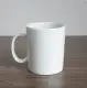 Set 2 Ly Sứ Trắng Trơn 350ml Trụ Cao Có Quai - Cốc Nước, Ly Nước, Cafe. 