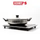 Bếp điện từ cảm ứng đơn Honey's-T21- Bếp lẩu, tiết kiệm điện năng, mặt kính cao cấp sang trọng, nút cảm ứng, nhiều chế độ lựa chọn, an toàn, tặng kèm nồi lẩu đa năng. 