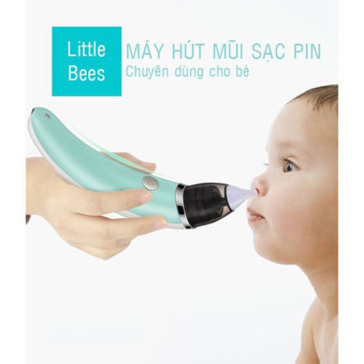 cách sử dụng máy hút mũi little bees