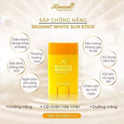 radiant white sun stick