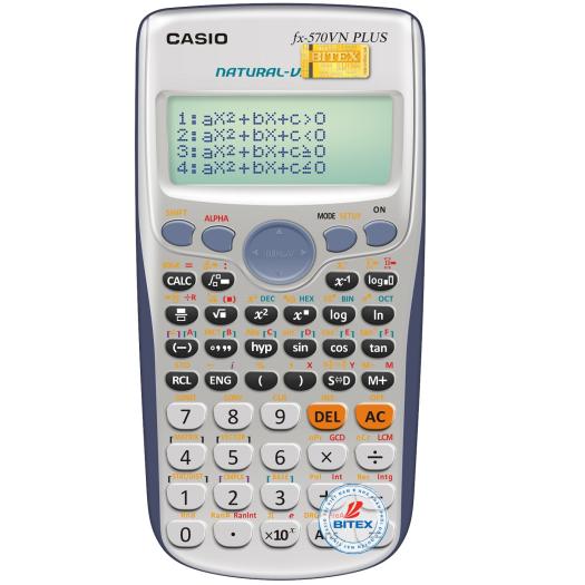Máy Tính Casio Fx-570VN Plus (453 Phép Tính). Bảo hành 24 tháng ...