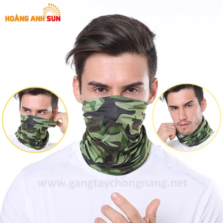 Khăn phượt đa năng chống nắng che cổ...