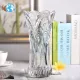 [HCM]Bình bông lọ hoa thủy tinh cao 20CM TRẮNG TRONG họa tiết ngẫu nhiên. 