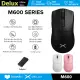 Delux M600 Series Wired & Wireless Rechargeable Gaming Mouse MAX 26000 DPI PAW3395 PAW3311 PMW3325 52g light-weight Mass-centralized Design PC/Laptop/Windows. 