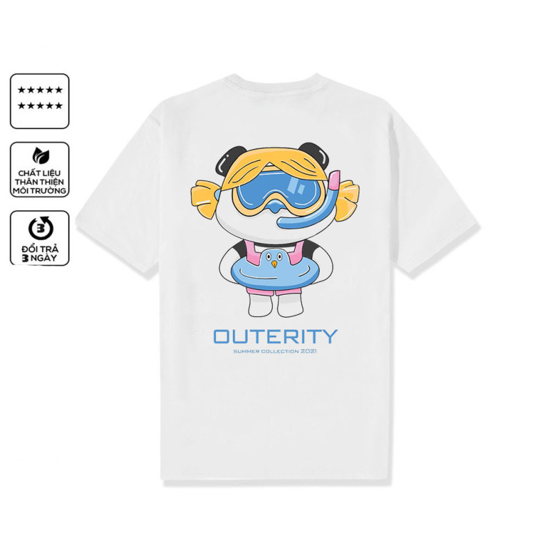 Áo thun from rộng outerity áo unisex áo thun tay lỡ aothun5s