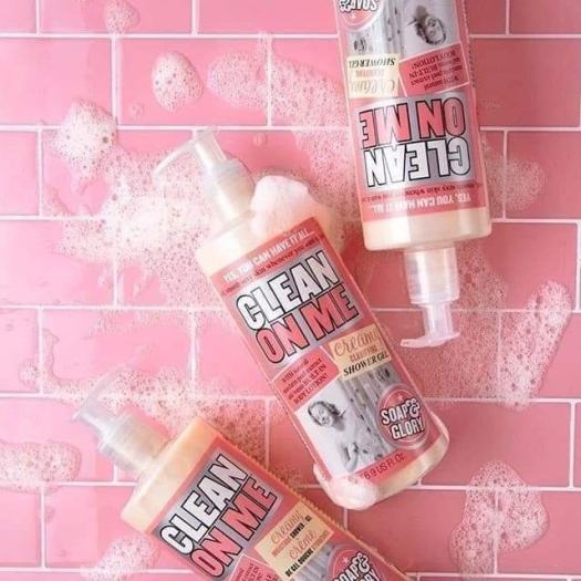 💦💦💦Sữa tắm Soap & Glory Clean On Me Shower Gel 500ml💦💦💦 Sữa tắm