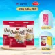 Combo 3 túi bánh yến mạch Oatmeal RIchy, Túi 220g - 250g, 80-100 viên minibite. 