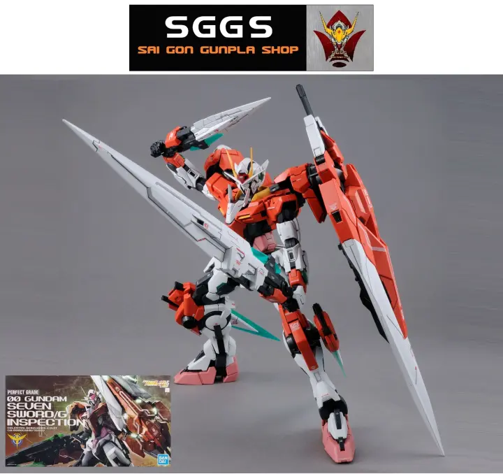 Mo Hinh Gundam Pg 00 Seven Sword Inspection P Bandai 1 60 đồ Chơi Lắp Rap Anime Nhật Lazada Vn