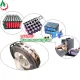 Kẽm đôi hàn cell pin 18650 mạ Niken. 