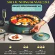 Nồi Lẩu Nướng Đa Năng, Bếp Lẩu Nướng 2 Ngăn 2 Trong 1, Bếp Lẩu Nướng Loại To.  Mặt Nồi Tráng Men Chống Dính Cao Cấp, Nướng Và Lẩu Cùng 1 Lúc Tiện Dụng Cho Mọi Gia Đình-[ BẢO HÀNH 1 ĐỔI 1 TRÊN TOÀN QUỐC]. 