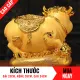 Tượng Con Bò Trang Trí Đựng Tiền Cao 24cm. 