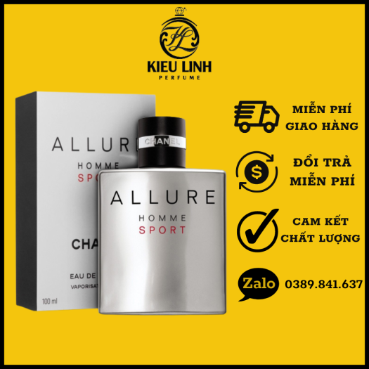 Nước hoa Allure Homme Sport chanel- Eau De Toilette 100ml - Nước hoa nam |  