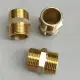 Kép  đồng nối 2 đầu ren ngoài   3/4  (27mm). 