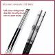 [HCM](Bộ 5) Đôi Đũa INOX 304 KHẮC CHỮ PHÚC -  Đũa INOX 304 PHÚC LÀNH -  ĐŨA khắc laser Chống Trượt) - BO ĐUA INOX 304 XIN- ĐŨA Ăn Cơm. 