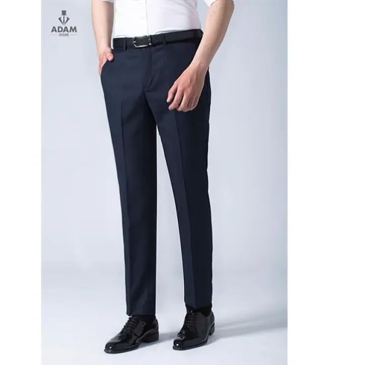 Quần âu nam xanh co dãn QLH10