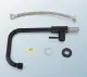 Vòi rửa bát ( chén ) lạnh màu đen inox cao cấp MS1. 