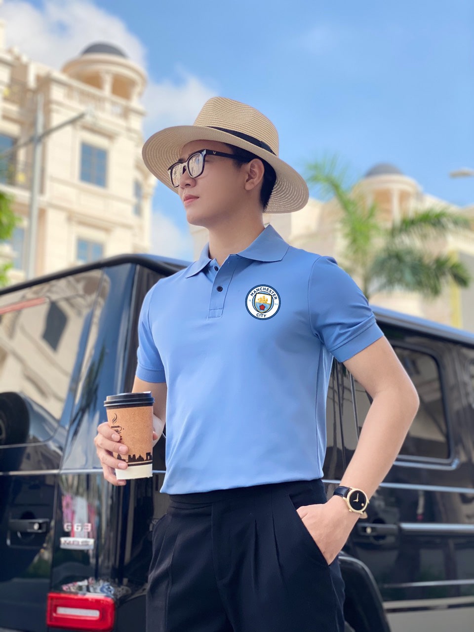 Áo thun polo nam nữ vải cá sấu 4 chiều, áo thun cổ trụ in hình logo đội bóng phong cách hàn quốc, áo polo, áo thun cổ trụ, áo thun nam, áo polo nam nhiều màu