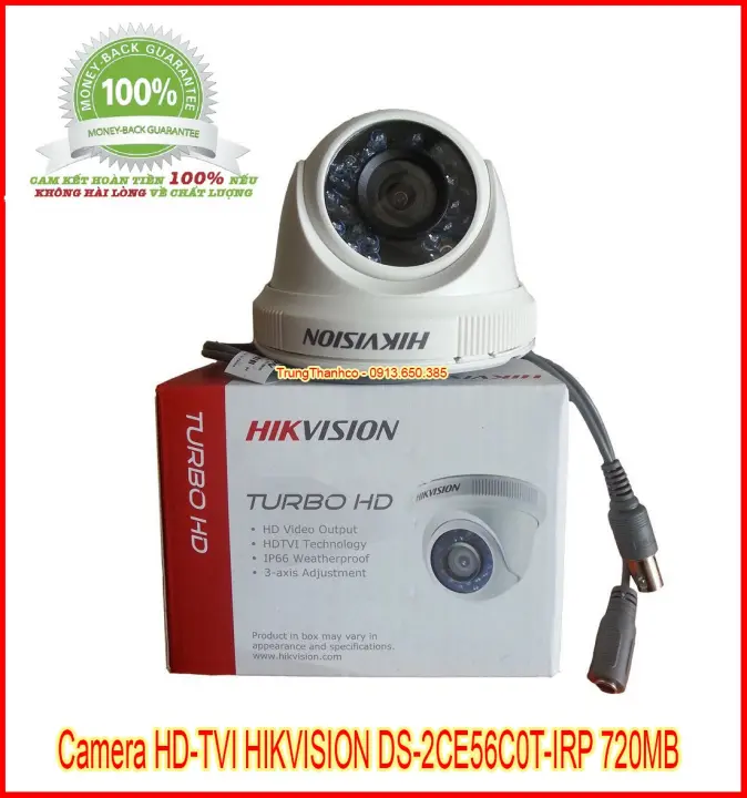 Camera HD-TVI HIKVISION DS-2CE56C0T-IRP 720MB