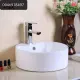 chậu lavabo đặt bàn đá. 