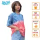 Hải Anh Uniform Áo Lớp Patchy Ombre Xanh Hồng. 