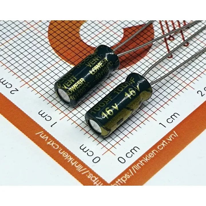 Tụ hóa 5x11mm các giá trị (10c)