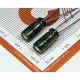 Tụ hóa 5x11mm các giá trị (10c). 