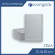 STS2A - 21.5x15 cm - Combo 100 túi poly chống sốc giá siêu rẻ màu xám. 