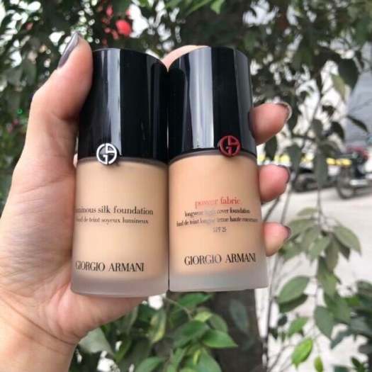 Kem nền Giorgio Armani Luminous silk 30ml. Luminous Silk Foundation, Power  Fabric Long Wear High Cover Foundation - Phấn nền, kem nền |  