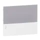 Tủ Điện Nhựa Âm Tường 12 đường - Mini Pragma cửa Trắng hoặc cửa Mờ - 12 Mô đun 1 Hàng - Tủ Schneider MIP22112; MIP22112T. 