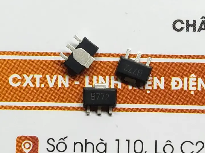 2SB772 B772 PNP Transistor 3A 30V SOT-89(10c)