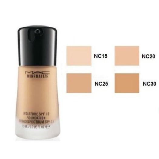 mac mineralize foundation spf 15