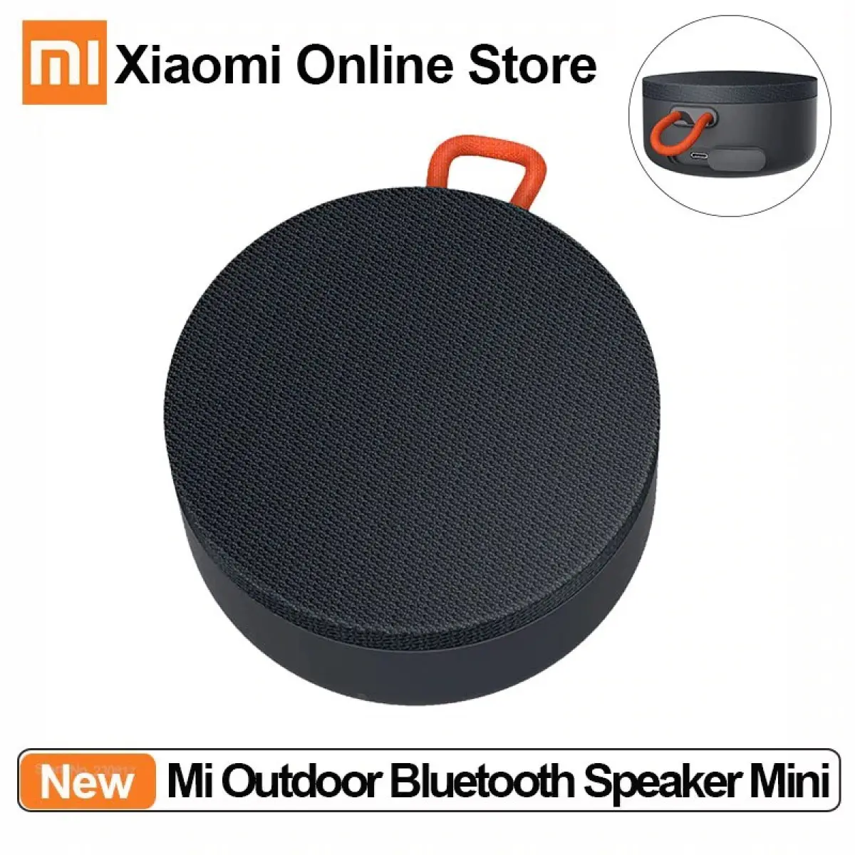 Loa Xiaomi Outdoor Bluetooth Speaker mini kháng nước IP55 sản phẩm tốt chất  lượng cao cam