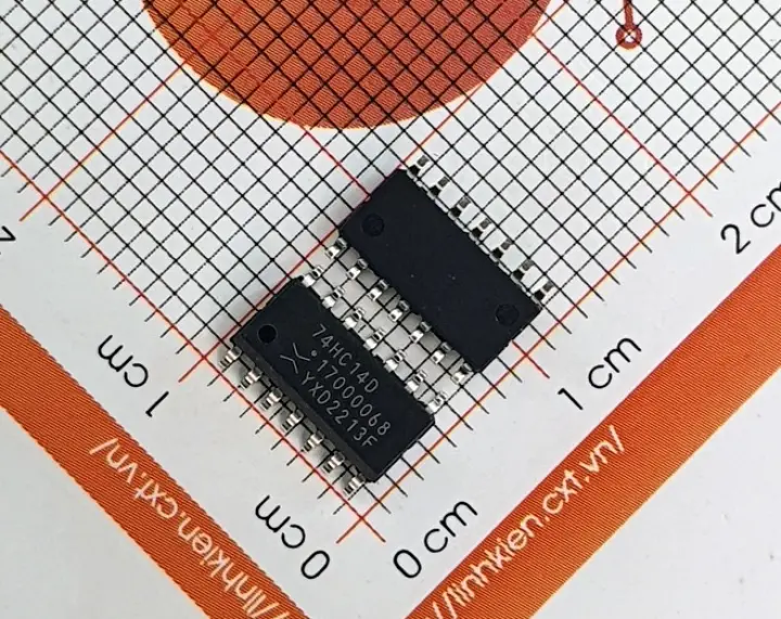 74HC14D,653 IC INVERT SCHMITT 6CH 1-INP 14SO