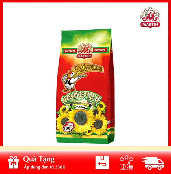 Hạt Hướng Dương Nga Martina 200g tốt cho tim mạch