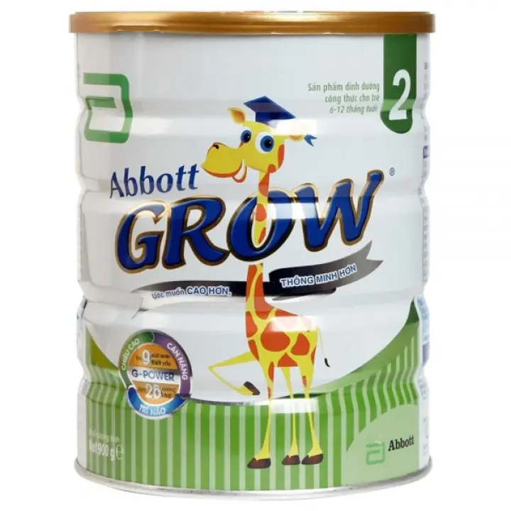 [HCM]Sữa Bột Abbott Grow 2 900g