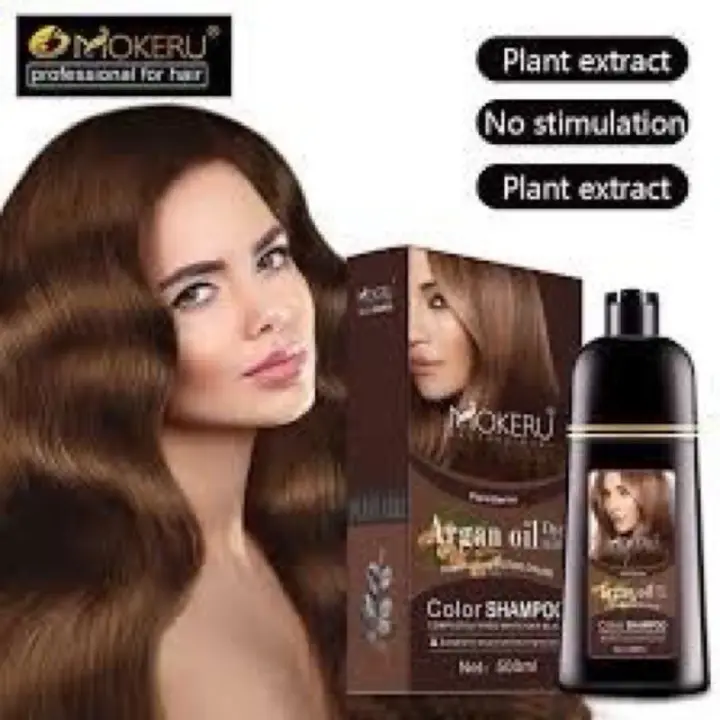 Dầu Gội Nâu + Đen thảo dược phủ bạc nâu đen đẹp - Gội Là Nâu
